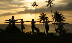 Sunset Yoga at Barberyn Beach Resort